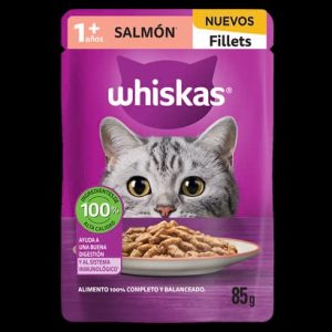 Sobre de Alimento Húmedo P/Gato de Salmón, whiskas  85g