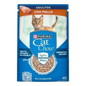 Sobre de Alimento Húmedo P/Gato con Pollo, Cat Chow 85g